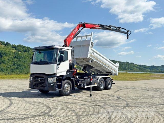Renault C 430 * FASSI F165A.0.23 + FUNK * 6x4 Autojeřáby, hydraulické ruky