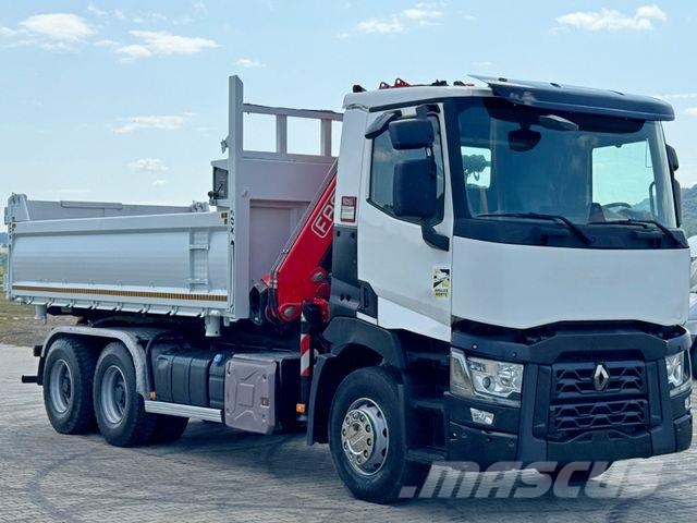 Renault C 430 * FASSI F165A.0.23 + FUNK * 6x4 Autojeřáby, hydraulické ruky