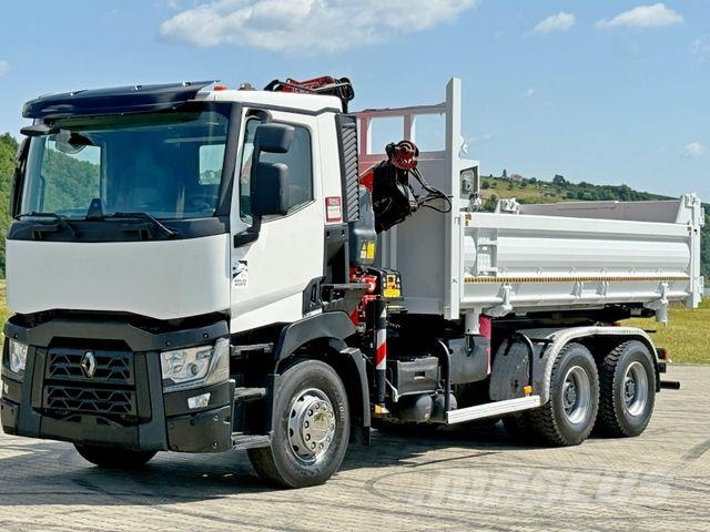 Renault C 430 * FASSI F165A.0.23 + FUNK * 6x4 Autojeřáby, hydraulické ruky