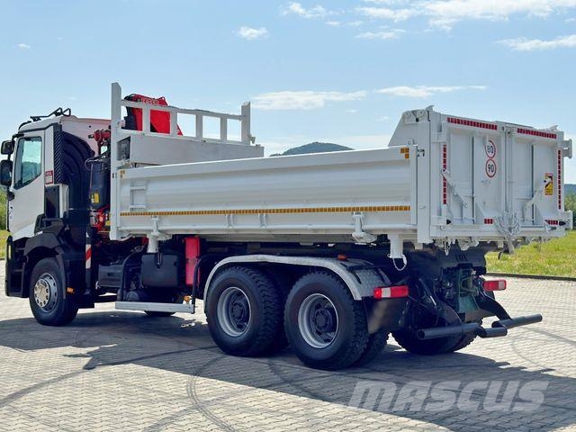Renault C 430 * FASSI F165A.0.23 + FUNK * 6x4 Autojeřáby, hydraulické ruky