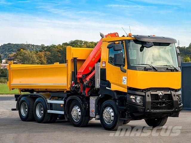 Renault C 460* KIPPER 5,00 m PK 24001K FUNK * 8x4! Kranbil