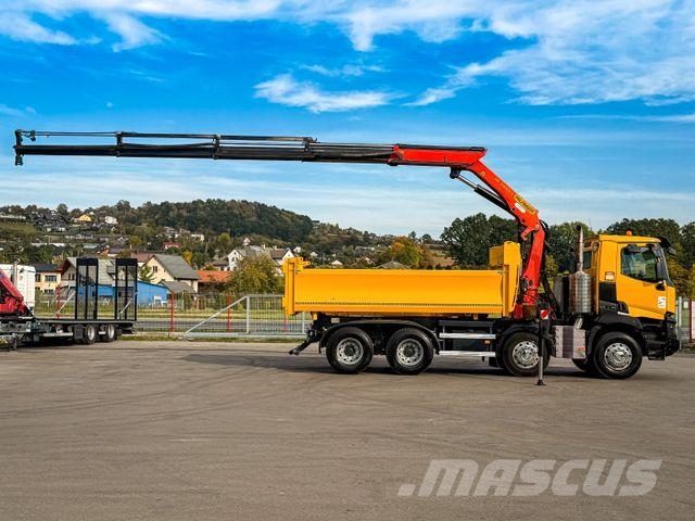 Renault C 460* KIPPER 5,00 m PK 24001K FUNK * 8x4! Kranbil