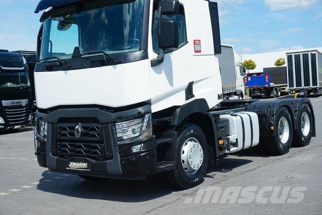 Renault C 520 / EURO 6 / ACC / 6 X 4 / RETARDER / DMC 10 Влекачи