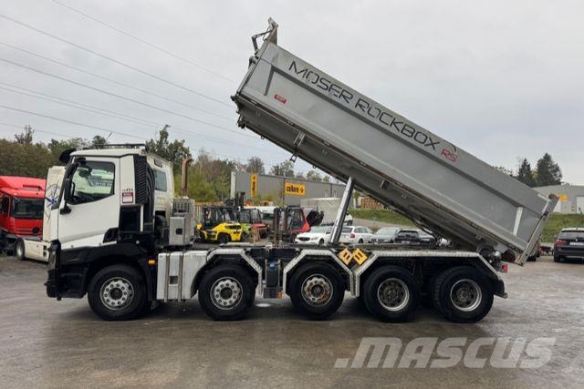 Renault C480 10x4 Moser Bordmatik Camiones bañeras basculantes o volquetes