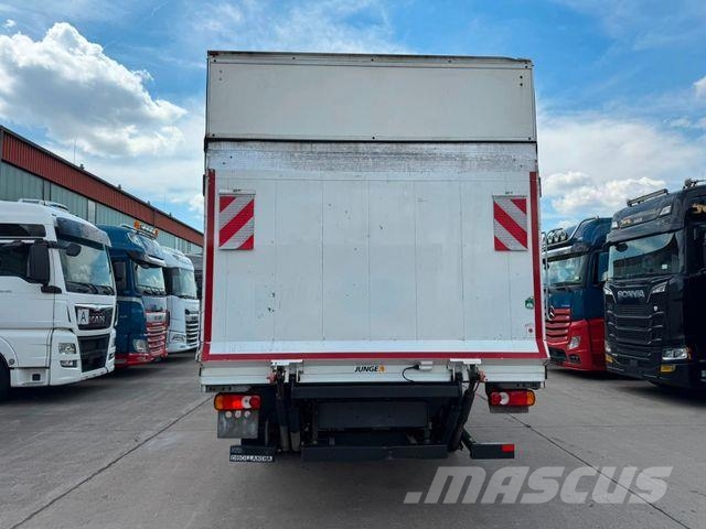 Renault D 210 * KOFFER * LADEBORDWAND 1 TON * TÜV * هيكل صندوقي