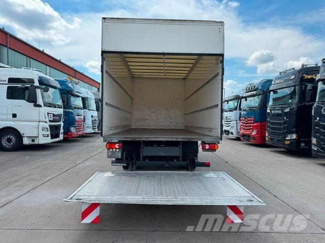 Renault D 210 * KOFFER * LADEBORDWAND 1 TON * TÜV * هيكل صندوقي