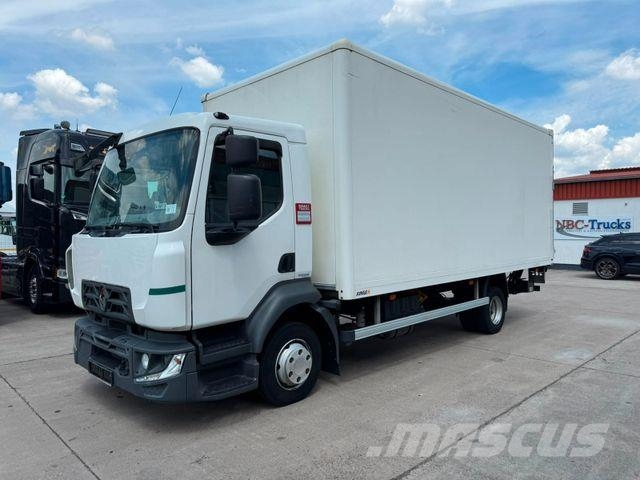 Renault D 210 * KOFFER * LADEBORDWAND 1 TON * TÜV * هيكل صندوقي