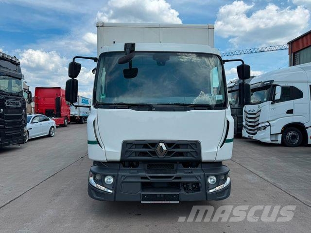 Renault D 210 * KOFFER * LADEBORDWAND 1 TON * TÜV * هيكل صندوقي