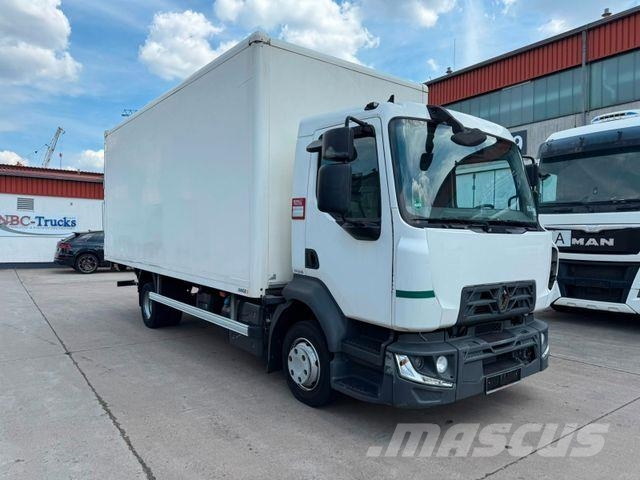 Renault D 210 * KOFFER * LADEBORDWAND 1 TON * TÜV * هيكل صندوقي