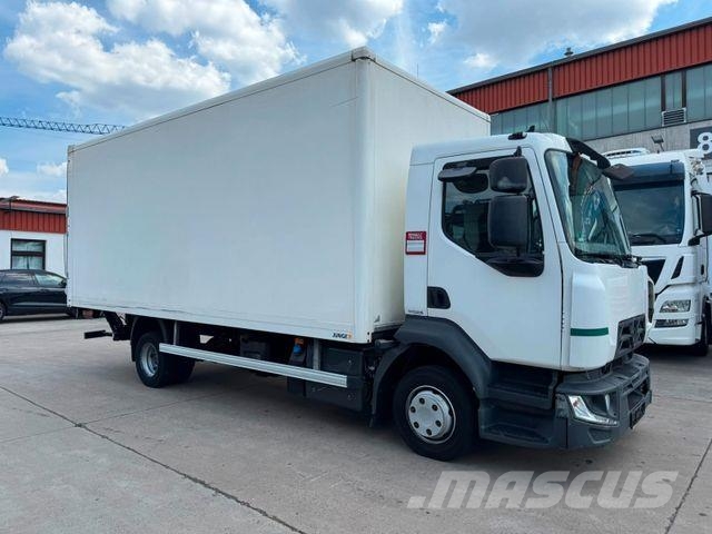 Renault D 210 * KOFFER * LADEBORDWAND 1 TON * TÜV * هيكل صندوقي