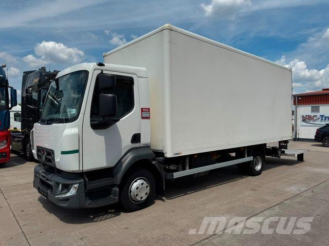 Renault D 210 * KOFFER * LADEBORDWAND 1 TON * TÜV * هيكل صندوقي
