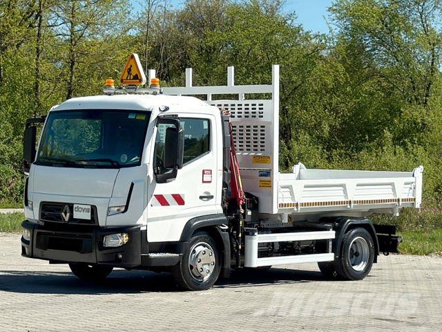 Renault D 7.5 *TIPPER 3,25m *MAXILIFT 150 D.2 * TOP! Автомобильные краны