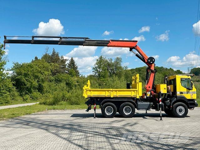 Renault KERAX 370 DCI * PK 30002 C + FUNK/BORDMATIC* 6x6 起重機卡車