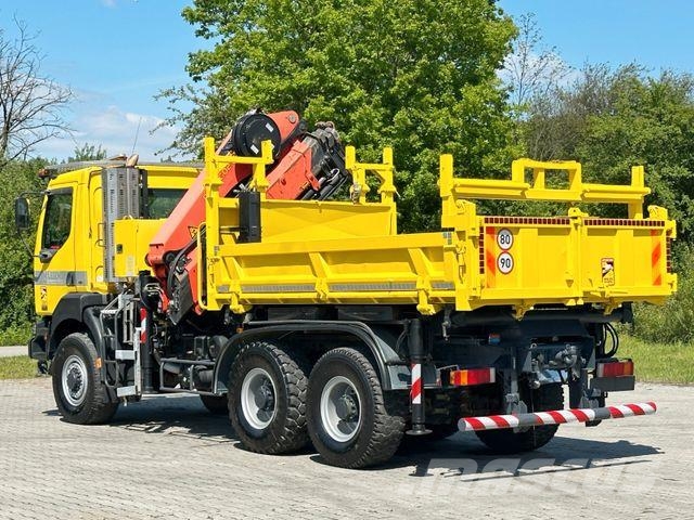 Renault KERAX 370 DCI * PK 30002 C + FUNK/BORDMATIC* 6x6 起重機卡車