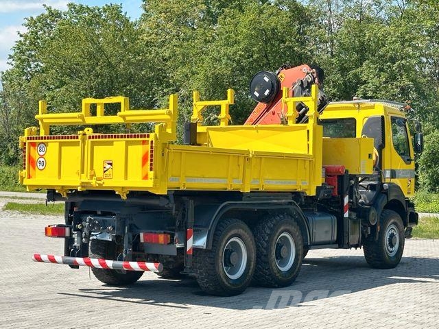 Renault KERAX 370 DCI * PK 30002 C + FUNK/BORDMATIC* 6x6 起重機卡車