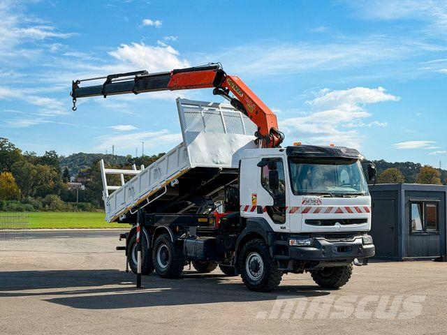 Renault KERAX 420 DCI *KIPPER 4,55m + PK 29 002/FUNK*6x6 Automobiliniai kranai