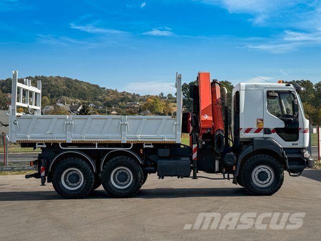 Renault KERAX 420 DCI *KIPPER 4,55m + PK 29 002/FUNK*6x6 Automobiliniai kranai