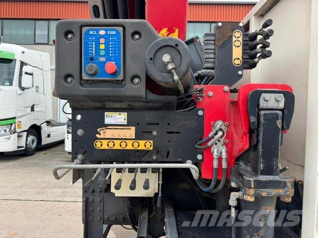 Renault KERAX 460 * PRITSCHE * HMF KRAN 10,2N M *8 X 4* Camiones plataforma