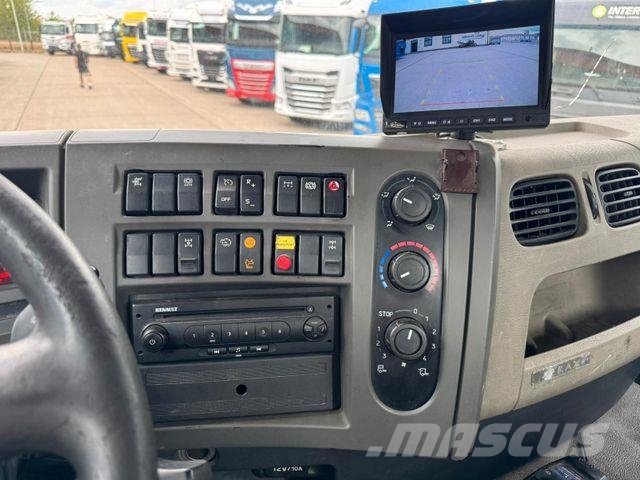 Renault KERAX 460 * PRITSCHE * HMF KRAN 10,2N M *8 X 4* Camiones plataforma