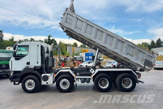 Renault Kerax 520 8x4 Stahlkipper 2 Seiten Kiper tovornjaki