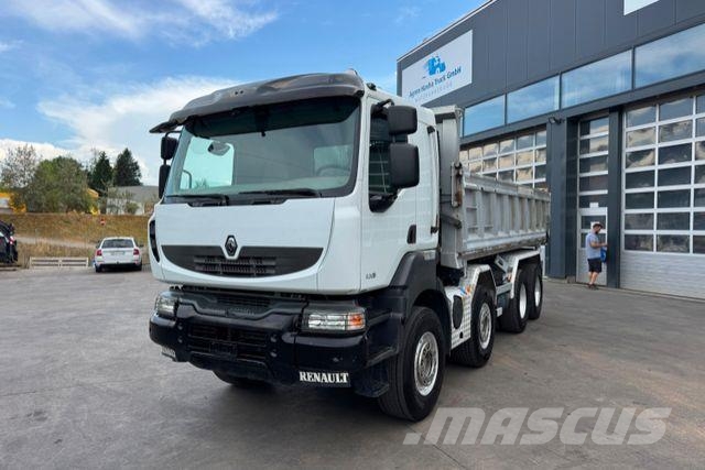 Renault Kerax 520 8x4 Stahlkipper 2 Seiten Kiper tovornjaki