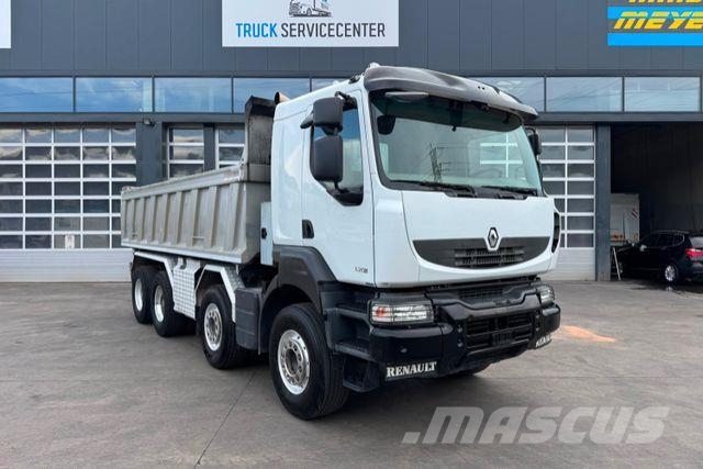 Renault Kerax 520 8x4 Stahlkipper 2 Seiten Kiper tovornjaki