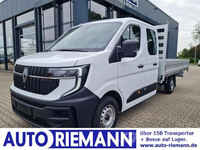 Renault Master 35 Pritsche Doka lang AG AHK TEMPO 2x شاحنات خفيفة/مفصلية الجوانب