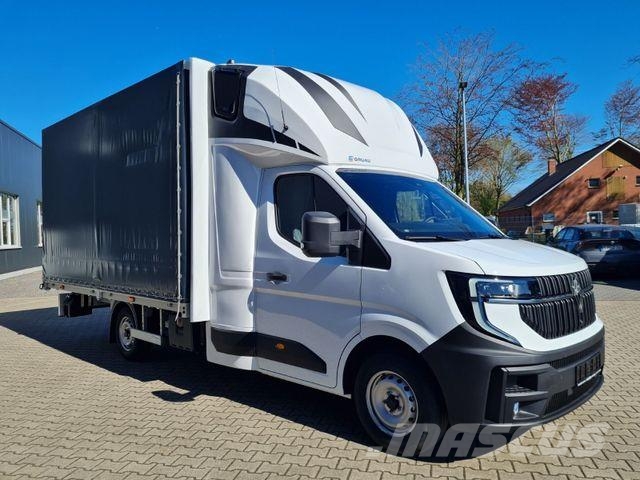 Renault Master 35 Pritsche Plane Twinkap Schlafkabine, S Tovornjaki s ponjavo