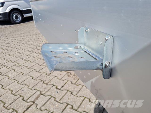 Renault Master 35 Pritsche Schiebe Plane AHK LUFTFED. 2x Camiones de caja de lona