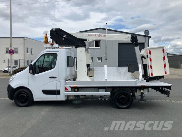 Renault Master Hubarbeitsbühne/KLUBB/K26/11m/AC/EU6 Teherautóra szerelt emelők és állványok