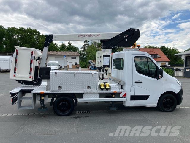 Renault Master Hubarbeitsbühne/KLUBB/K26/11m/AC/EU6 Teherautóra szerelt emelők és állványok