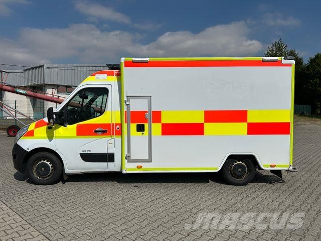 Renault Master / Rettungswagen Trage / Liege Ambulancias