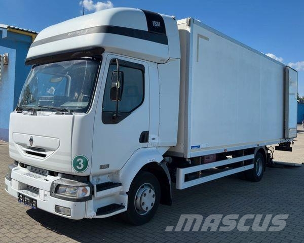 Renault MIDLUM 12.220 Izo Koffer*LBW*LIFT TAIL Camiones con caja de remolque