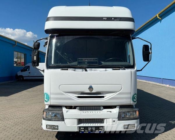 Renault MIDLUM 12.220 Izo Koffer*LBW*LIFT TAIL Camiones con caja de remolque