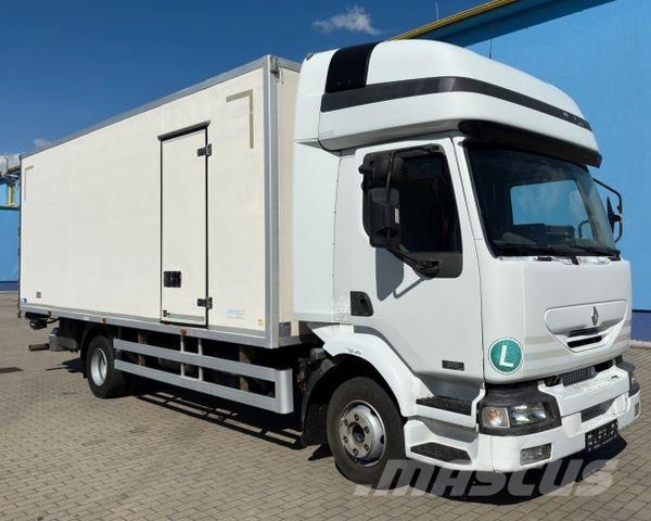 Renault MIDLUM 12.220 Izo Koffer*LBW*LIFT TAIL Camiones con caja de remolque