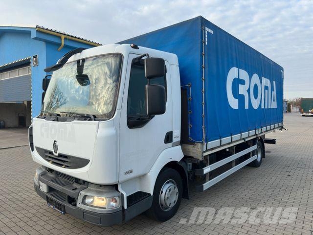 Renault Midlum 180.12, Extra Ligjt, P4x2, Euro 5 篷布货车