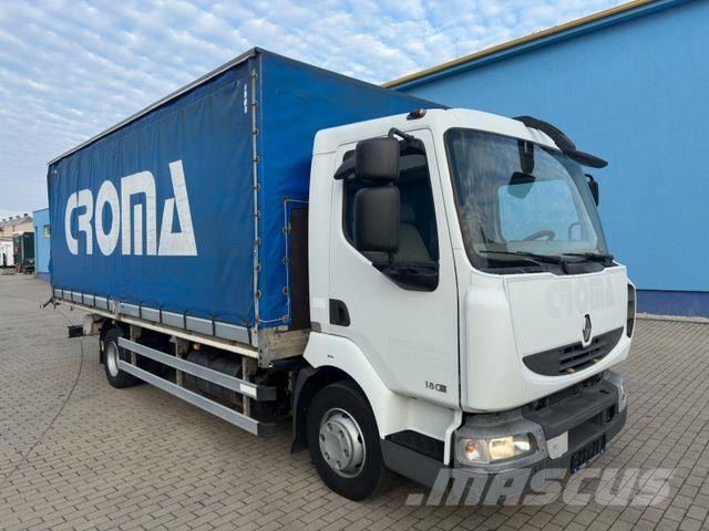 Renault Midlum 180.12, Extra Ligjt, P4x2, Euro 5 篷布货车