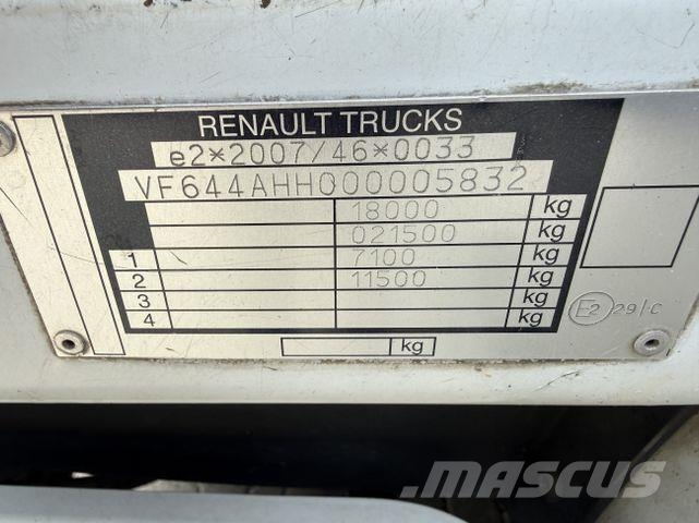 Renault Midlum 300.18 Maschinentransporter Бордови