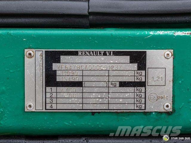 Renault MIDLUM 4x4 Doka Chassis Camiones con chasís y cabina