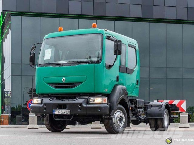 Renault MIDLUM 4x4 Doka Chassis Camiones con chasís y cabina