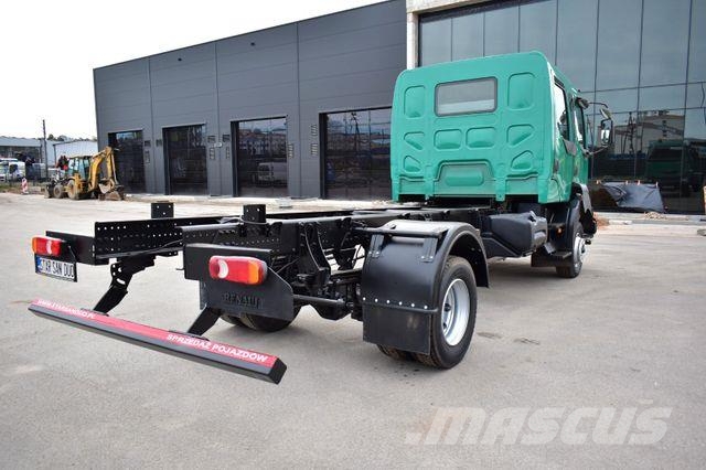 Renault MIDLUM 4x4 DOKA DUBEL KABINE CHASSIS Camiones con chasís y cabina
