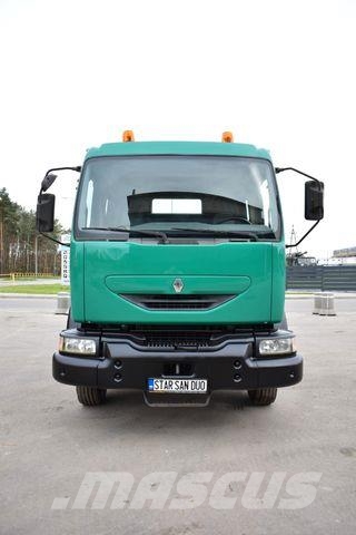 Renault MIDLUM 4x4 DOKA DUBEL KABINE CHASSIS Camiones con chasís y cabina