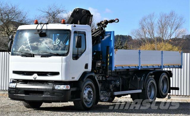 Renault Premium 320 *KIPPER 6,30m+HIAB 122B-2 DUO Camiones grúa