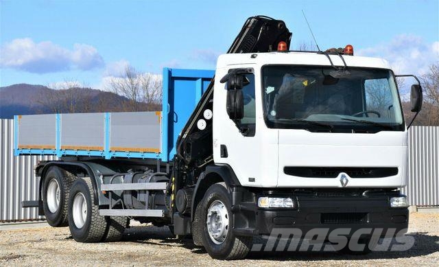 Renault Premium 320 *KIPPER 6,30m+HIAB 122B-2 DUO Camiones grúa