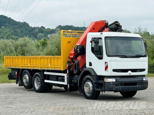 Renault Premium 320* PRITSCHE 6,30m *PK 29002/FUNK* TOP Camiones grúa
