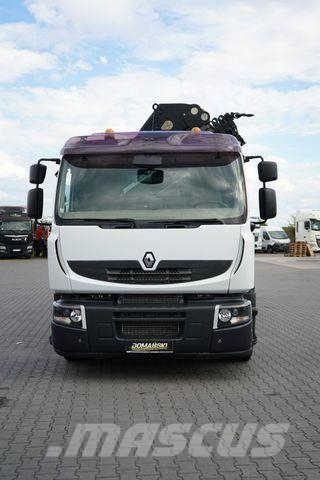 Renault PREMIUM / 370 / 6 X 4 / SKRZYNIOWY + HDS / HIAB Автокранове