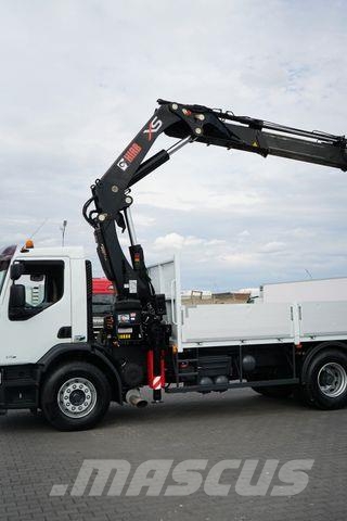 Renault PREMIUM / 370 / 6 X 4 / SKRZYNIOWY + HDS / HIAB Автокранове