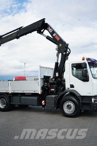 Renault PREMIUM / 370 / 6 X 4 / SKRZYNIOWY + HDS / HIAB Автокранове