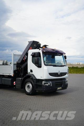 Renault PREMIUM / 370 / 6 X 4 / SKRZYNIOWY + HDS / HIAB Автокранове