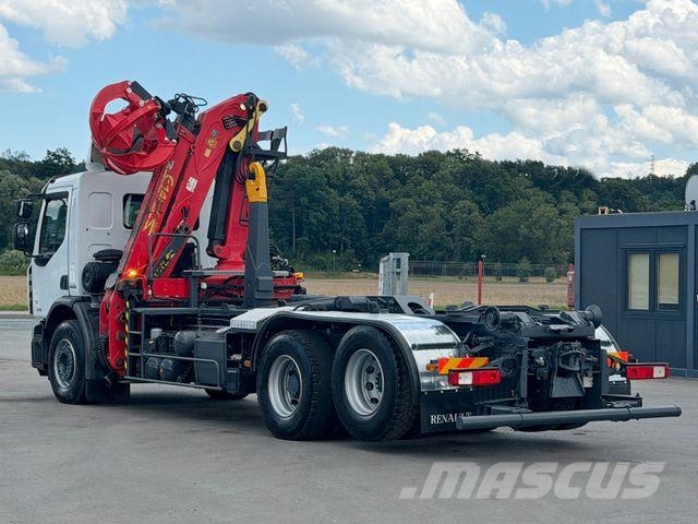 Renault PREMIUM 410 * ABROLLKIPPER 5,05 m * KRAN/ FUNK Hakowce
